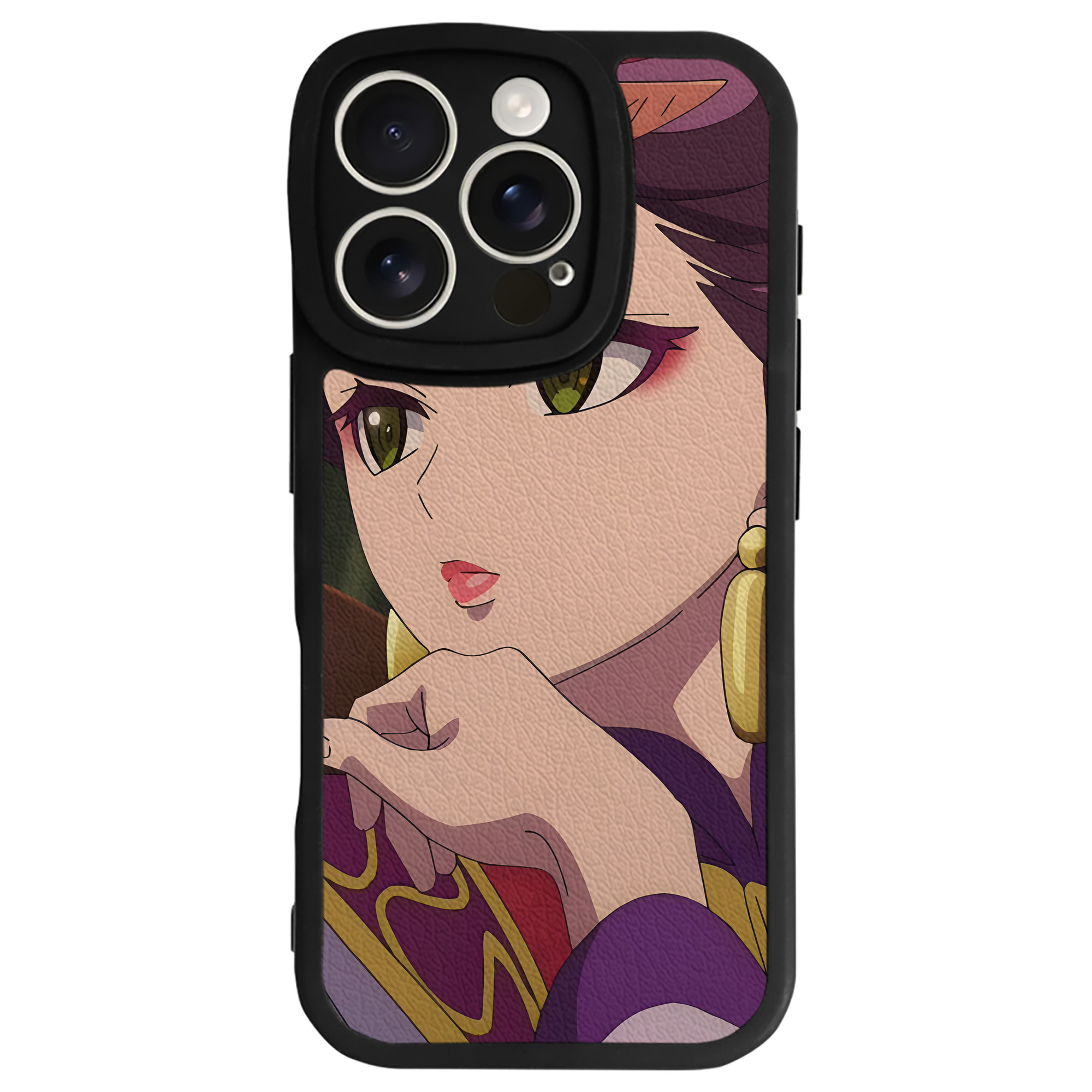 薬屋のひとりごと The Apothecary Diaries 【iPhone 16シリーズ対応】シリコンスマホケース（レザー調） 材質：シリコン